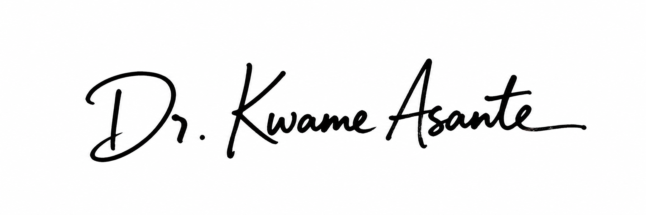 Dr. Adewale Adebayo signature
