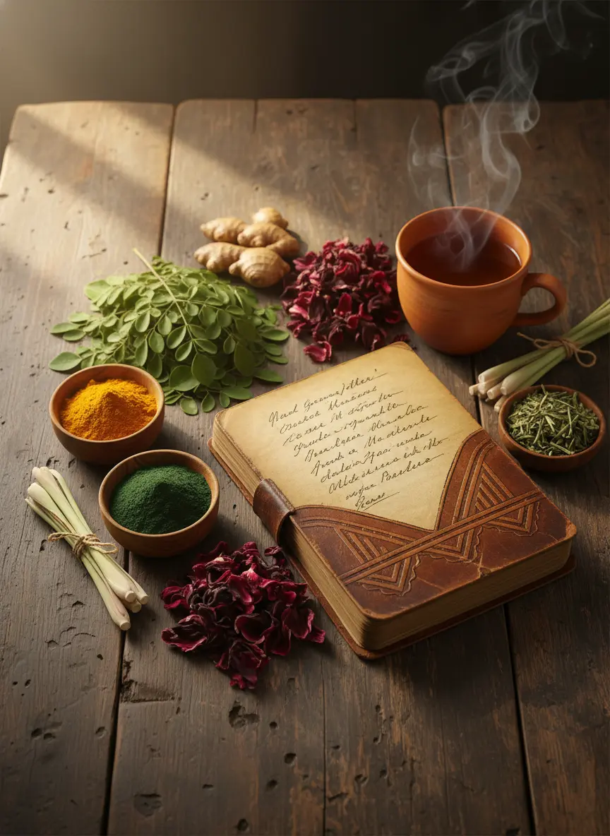 The six natural herbs from page 47